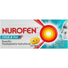 Nurofen Cold & Flu Tablets 24s