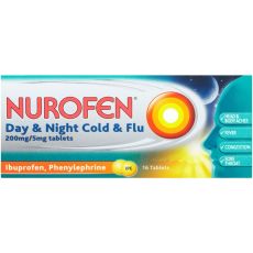 Nurofen Day & Night Cold & Flu Tablets 16s