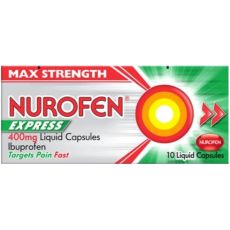 Nurofen Express 400mg Liquid Capsules 10s