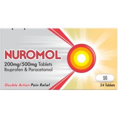 Nuromol 200mg/500mg Tablets 24s