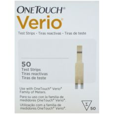 One Touch Verio Test Strips 50s