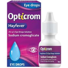 Opticrom Hayfever 2% w/v Eye Drops 10ml