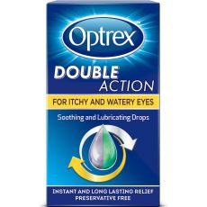 Optrex Double Action Drops for Itchy & Watery Eyes 10ml