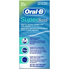 Oral B Super Floss 50s