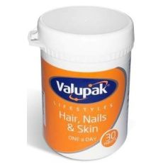 Valupak Hair, Nails & Skin Tabs 30s
