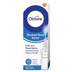 Otrivine Adult Metered Dose 0.1% Nasal Spray 10ml