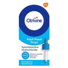 Otrivine Adult Nasal Drops 10ml