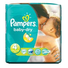 Pampers - Baby Dry taille 3 Midi 6-10kg - P72 - Pharmacie Sainte Marie