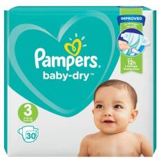 Pampers Baby Dry Midi (Size 3) 30s