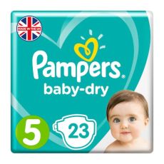 Pampers Baby Dry Junior (Size 5) 23s