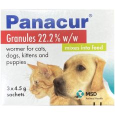 Panacur Granules for Cats & Dogs 3 x 4.5g