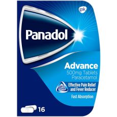 Panadol Advance 500mg Tablets (All Sizes)