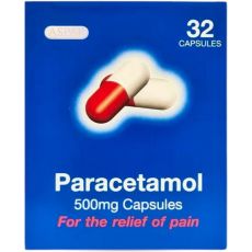 Paracetamol 500mg Capsules 32s