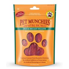 Pet Munchies Duck Breast Dog Treats 80g