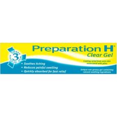 Preparation H Clear Gel 25g