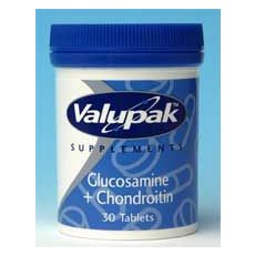 Valupak Glucosamine & Chondroitin Tablets 30s