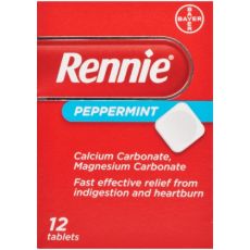 Rennie Peppermint Tablets (All Sizes)