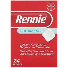 Rennie Sugar Free Tablets 24s