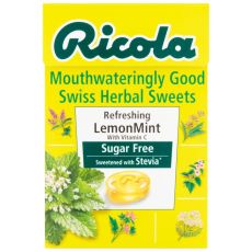 Ricola Swiss Herb Sweets Tasty LemonMint Sugar Free 45g
