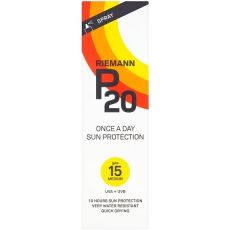 Riemann P20 Once A Day Sun Protection Spray SPF15 100ml