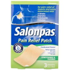 Salonpas Pain Relief Patches 3s