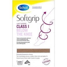 Scholl Softgrip Class I Below the Knee Closed Toe Compression Hosiery