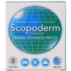 Scopoderm 1.5mg Patches 2s