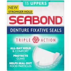 Seabond Uppers Denture Fixative Seals 15s