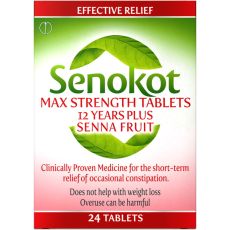 Senokot Max Strength Tablets 12 Years Plus (24s or 48s)