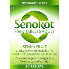 Senokot 7.5mg Tablets Adult 20s