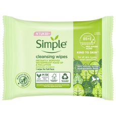 Simple Cleansing Wipes 25s