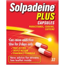 Solpadeine Plus Capsules 32s