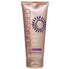 Sunkissed Gradual Tan Lotion 200ml-Med/Dark