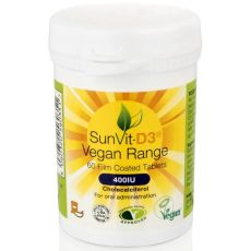 SunVit-D3 Vegan Range Tablets 60s (All Strengths)