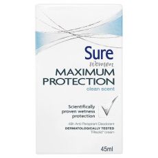 Sure Maximum Protection Clean Scent Anti-Perspirant 45ml