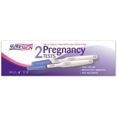 Suresign Midstream Pregnancy Test - Twin Pack