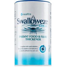 Swalloweze Clear Instant Food & Fluid Thickener (All Sizes)