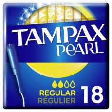 Tampax Pearl Regular Tampons 18s