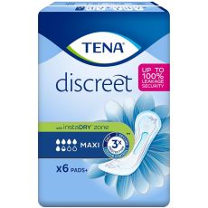 TENA Discreet Maxi Pads 6s