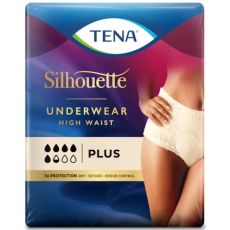 TENA Silhouette Underwear High Waist Plus Crème (All Sizes)