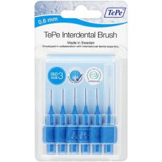 TePe Interdental Brush Blue 0.6mm 6s