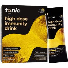Tonic Health High Dose Immunity Drink 10x55g (All Flavours)