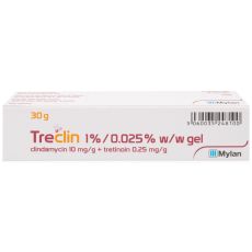 Treclin 1 %/0.025 % w/w Gel 30g