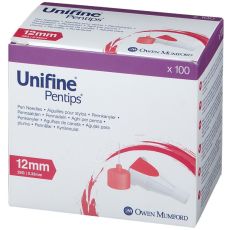 Unifine Pentips 12mm Pen Needles 100s
