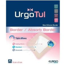 UrgoTul Absorb Border Dressing 8cm x 8cm 10s (550866)
