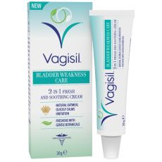 Vagisil Bladder Weakness Care 2-In-1 Fresh And Soothing Cream 30g
