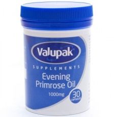 Valupak Evening Primrose Oil 1000mg