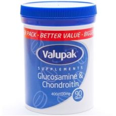 Valupak Glucosamine & Chondroitin Tablets 90s