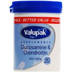 Valupak Glucosamine & Chondroitin Capsules 90s
