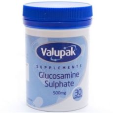 Valupak Glucosamine & Chondroitin Capsules 30s